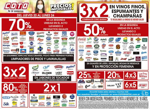 Ofertas de Hiper-Supermercados en el catálogo de Coto ( Publicado ayer)
