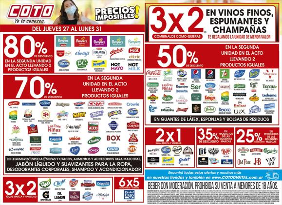 Ofertas de Hiper-Supermercados en el catálogo de Coto ( Publicado hoy)