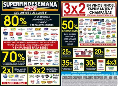 Ofertas de Hiper-Supermercados en Godoy Cruz | Catálogo Coto de Coto | 1/6/2023 - 5/6/2023