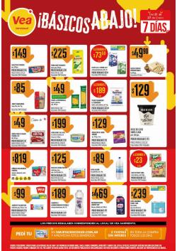 Ofertas de Hiper-Supermercados en el catálogo de Supermercados Vea ( Vence hoy)