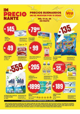 Catálogo Supermercados Vea en Mar del Plata | FOLLETO IM-PRECIO-NANTE | 13/5/2022 - 26/5/2022
