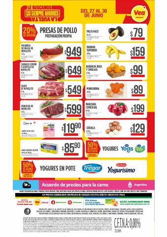 Catálogo Supermercados Vea en San Martín (Mendoza) | OFERTA SEMANAL | 27/6/2022 - 30/6/2022