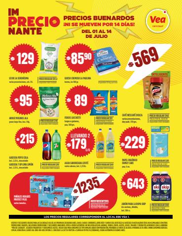 Catálogo Supermercados Vea | FOLLETO IM-PRECIO-NANTE | 1/7/2022 - 14/7/2022