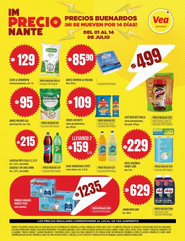 Ofertas de Hiper-Supermercados en San Miguel de Tucumán | ¡IM-PRECIO-NANTE! de Supermercados Vea | 1/7/2022 - 14/7/2022