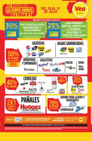 Catálogo Supermercados Vea en Mar del Plata | VOLANTE FIN DE SEMANA | 29/7/2022 - 31/7/2022