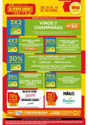 Catálogo Supermercados Vea en Mar del Plata | OFERTA FIN DE SEMANA | 7/10/2022 - 10/10/2022