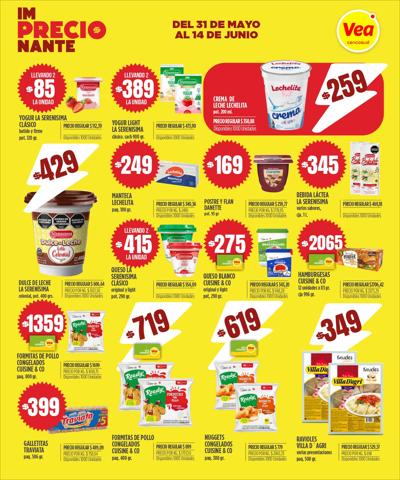 Catálogo Supermercados Vea en Mendoza | Ofertas Supermercados Vea | 31/5/2023 - 14/6/2023