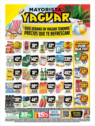 Ofertas de Hiper-Supermercados en el catálogo de Supermercados Yaguar ( Vence hoy)