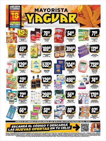 Catálogo Supermercados Yaguar en Salta | Ofertas Supermercados Yaguar | 16/5/2022 - 21/5/2022