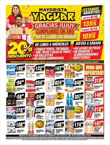 Catálogo Supermercados Yaguar en San Salvador (Jujuy) | Ofertas Supermercados Yaguar | 5/12/2022 - 10/12/2022