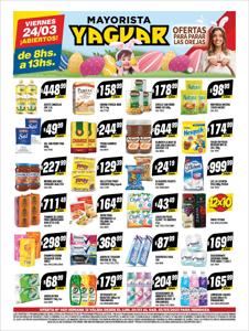 Ofertas de Hiper-Supermercados en Mendoza | Ofertas Supermercados Yaguar de Supermercados Yaguar | 20/3/2023 - 25/3/2023