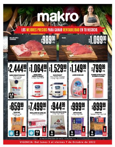 Catálogo Makro en Salta | Gastro Ofertas  | 3/10/2022 - 7/10/2022