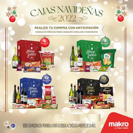 Catálogo Makro en Morón | Cajas Navideñas y promociones | 15/11/2022 - 31/12/2022