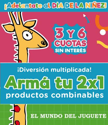 Ofertas de Juguetes, Niños y Bebés en Quilmes | 2x1 Productos Combinables! de El Mundo del Juguete | 5/8/2022 - 11/8/2022