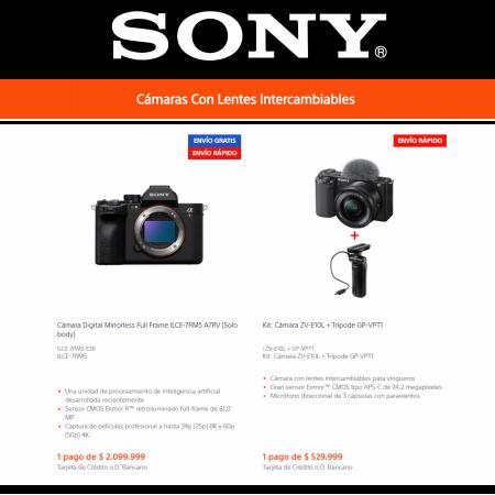 Catálogo Sony | Cámaras lentes intercambiables | 31/5/2023 - 12/7/2023