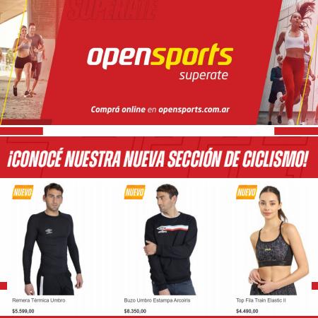 Ofertas de Deporte en Mar del Plata | Nueva sección Ciclismo de Open Sports | 24/6/2022 - 6/7/2022