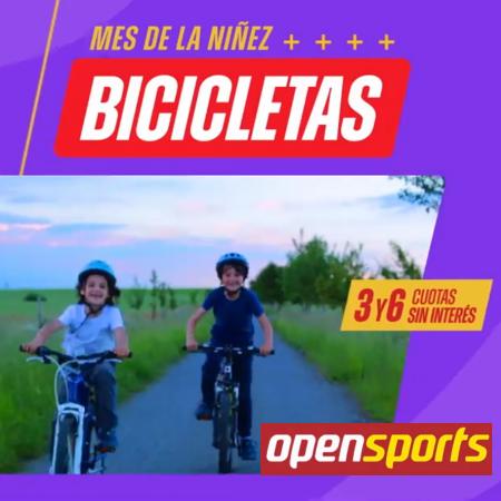 Catálogo Open Sports | Especial Bicicletas | 8/8/2022 - 31/8/2022