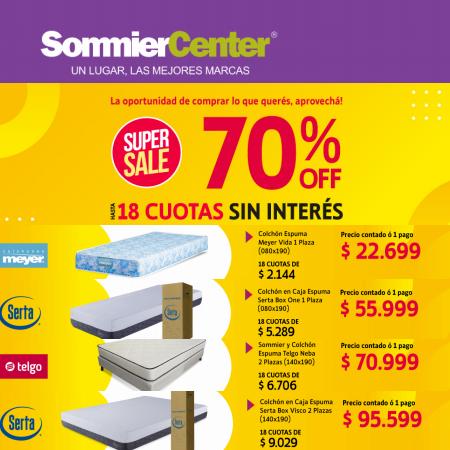 Catálogo Sommier Center en Martínez | Súper Sale! | 12/1/2023 - 13/2/2023