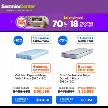 Catálogo Sommier Center | Extendimos! Hot Days | 17/5/2023 - 12/6/2023