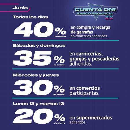 Catálogo Banco Provincia | Promos del mes | 1/6/2023 - 30/6/2023