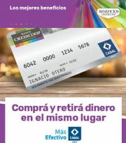 Ofertas de Bancos y Seguros en Córdoba | Los mejores beneficios de Banco Credicoop | 3/5/2023 - 30/6/2023