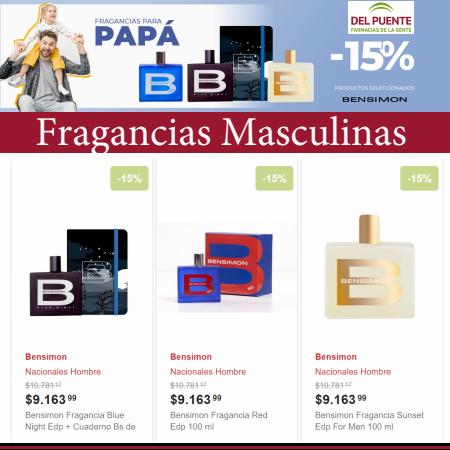 Catálogo Farmacia Del Puente | Fragancias Masculinas | 2/6/2023 - 30/6/2023