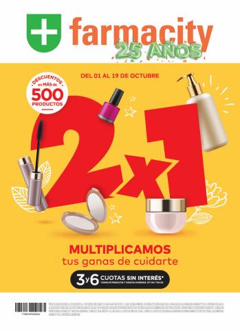 Ofertas de Farmacias y Ópticas en Salta | MULTIPLICAMOS TUS GANAS DE CUIDARTE - SALTA de Farmacity | 1/10/2022 - 19/10/2022