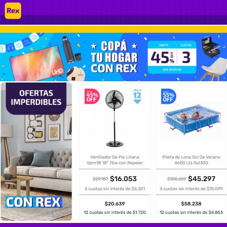 Ofertas de Ferreterías y Jardín en Quilmes | Copá tu hogar! de Pinturerías Rex | 29/11/2022 - 12/12/2022