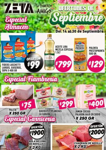 Catálogo Supermercados Zeta en Lomas de Zamora | Ofertones del mes | 14/9/2022 - 30/9/2022