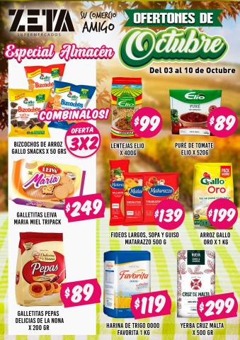 Catálogo Supermercados Zeta en Morón | Ofertones del mes | 3/10/2022 - 10/10/2022