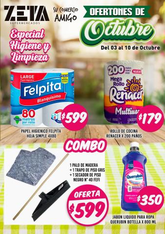 Catálogo Supermercados Zeta en Morón | Ofertones del mes | 3/10/2022 - 10/10/2022