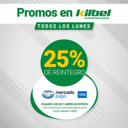 Catálogo Kilbel Supermercados en Paraná | Promos con bancos | 18/7/2022 - 30/9/2022