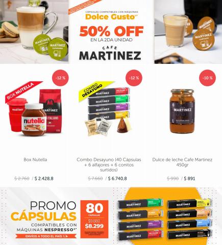 Ofertas de Restaurantes en Godoy Cruz | 50% DE DESCUENTO! de Café Martinez | 25/7/2022 - 8/8/2022