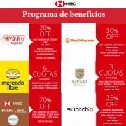 Ofertas de Bancos y Seguros en San Miguel de Tucumán | Programa de Beneficios de HSBC | 10/1/2023 - 30/4/2023