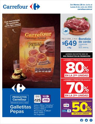 Catálogo Carrefour en Gualeguaychú | Catálogo Ofertas Semanales Hiper | 28/6/2022 - 4/7/2022