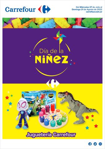 Ofertas de Hiper-Supermercados en Comodoro Rivadavia | Catálogo Día de la niñez de Carrefour | 27/7/2022 - 21/8/2022
