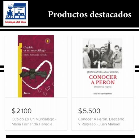 Ofertas de Libros y Ocio en San Miguel (Buenos Aires) | Productos destacados de Boutique del Libro | 16/11/2022 - 28/12/2022