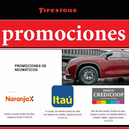 Catálogo Firestone | Promociones con Bancos | 26/4/2023 - 30/6/2023