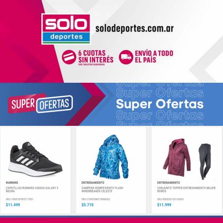 Ofertas de Deporte en Buenos Aires | Súper Ofertas de Solo Deporte | 20/5/2022 - 8/6/2022