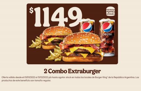 Catálogo Burger King en Caseros | Cupones | 6/1/2022 - 31/12/2022