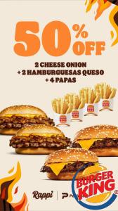 Ofertas de Restaurantes en San Cristóbal (Buenos Aires) | Promociones irresistibles!!! de Burger King | 2/2/2023 - 8/2/2023
