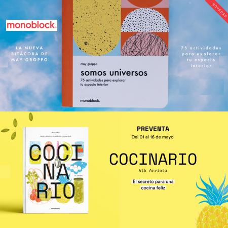 Ofertas de Libros y Ocio en Vicente López | Lanzamientos de Monoblock | 9/5/2022 - 13/6/2022