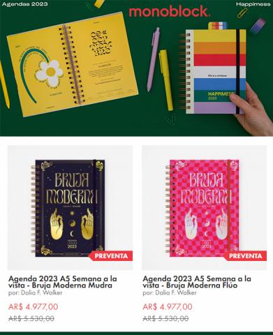 Catálogo Monoblock | AGENDAS 2023- POR COLECCIÓN | 19/9/2022 - 3/10/2022
