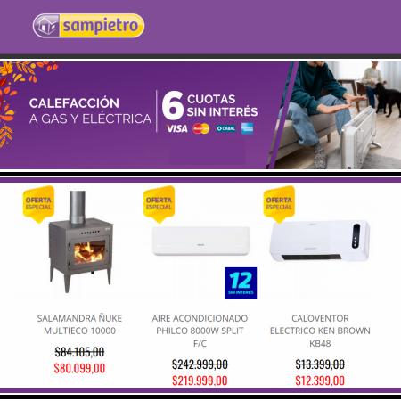 Catálogo Sampietro en Buenos Aires | Especial Calefacción | 8/6/2022 - 6/7/2022