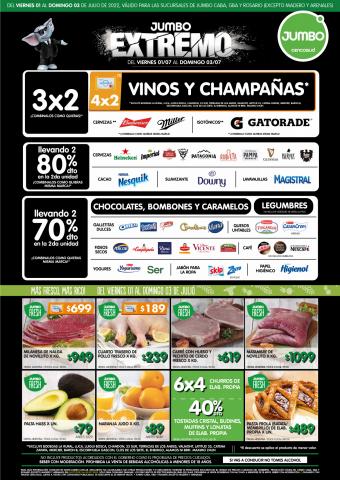 Ofertas de Hiper-Supermercados en Rosario | JUMBO EXTREMO de Jumbo | 1/7/2022 - 3/7/2022