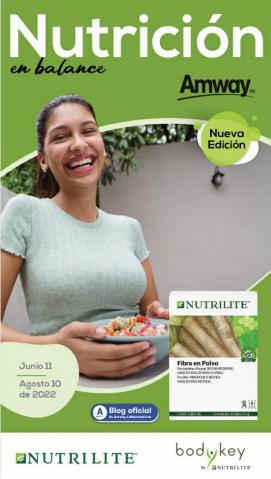 Ofertas de Farmacias y Ópticas en Córdoba | Nutrición saludable de Amway | 11/6/2022 - 10/8/2022