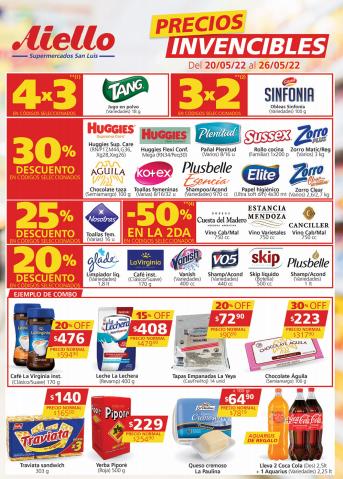 Catálogo Supermercados Aiello en Morón | Ofertas Supermercados Aiello | 20/5/2022 - 26/5/2022