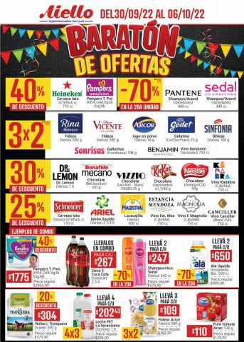Catálogo Supermercados Aiello en Buenos Aires | Ofertas Supermercados Aiello | 30/9/2022 - 6/10/2022