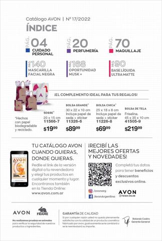 Catálogo Avon en Buenos Aires | Luminosidad - Campaña 17 | 16/11/2022 - 11/12/2022