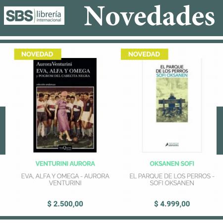 Catálogo Sbs Librería en Salta | Novedades | 28/7/2022 - 17/8/2022